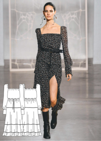 الگو خیاطی شماره 0157 1