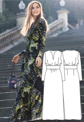 الگو خیاطی شماره 0161