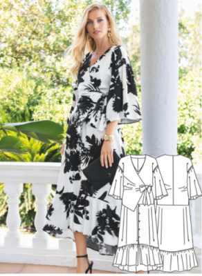 الگو خیاطی شماره 0164