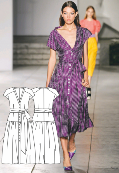 الگو خیاطی شماره 0246 1