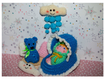 الگو عروسک های بافتنی شماره 0016