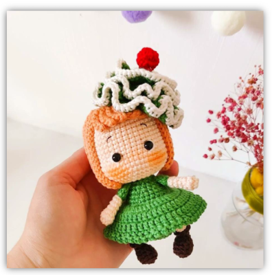 الگو عروسک های بافتنی شماره 0021