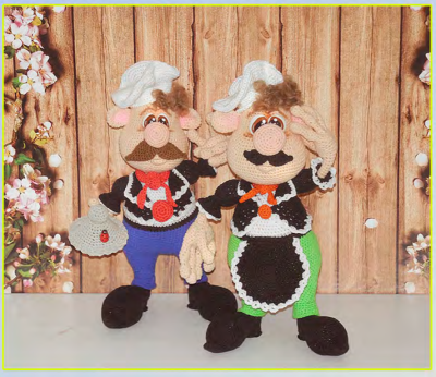 الگو عروسک های بافتنی شماره 0064