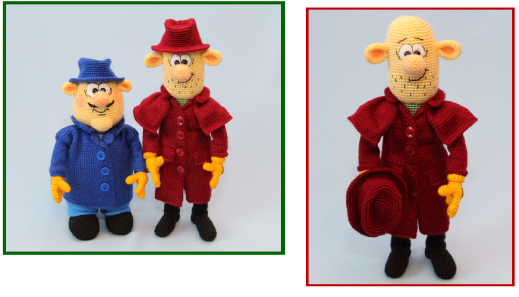 الگو عروسک های بافتنی شماره 0069 1 الگو عروسک های بافتنی شماره 0069 1