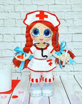 الگو عروسک های بافتنی شماره 0106