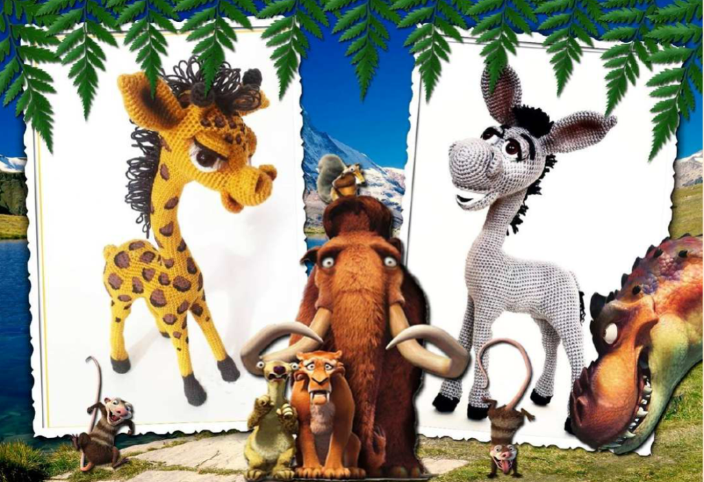 الگو عروسک های بافتنی شماره 0169 1 الگو عروسک های بافتنی شماره 0169 1