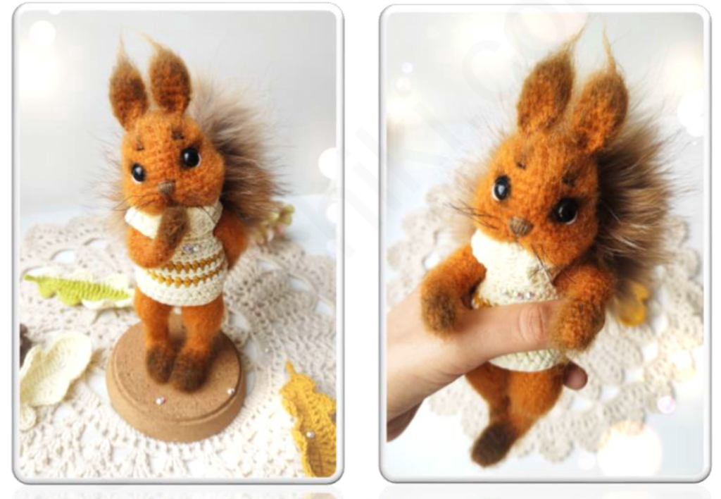 الگو عروسک های بافتنی شماره 0197 1