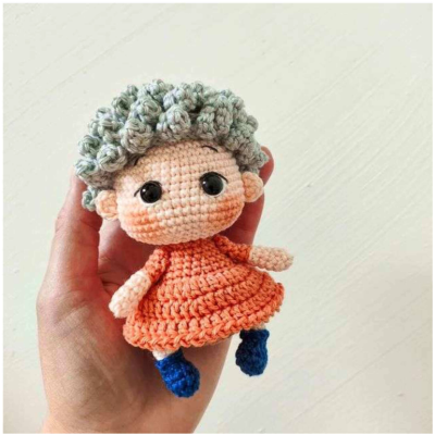 الگو عروسک های بافتنی شماره 0292