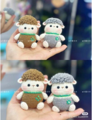 الگو عروسک های بافتنی شماره 0377