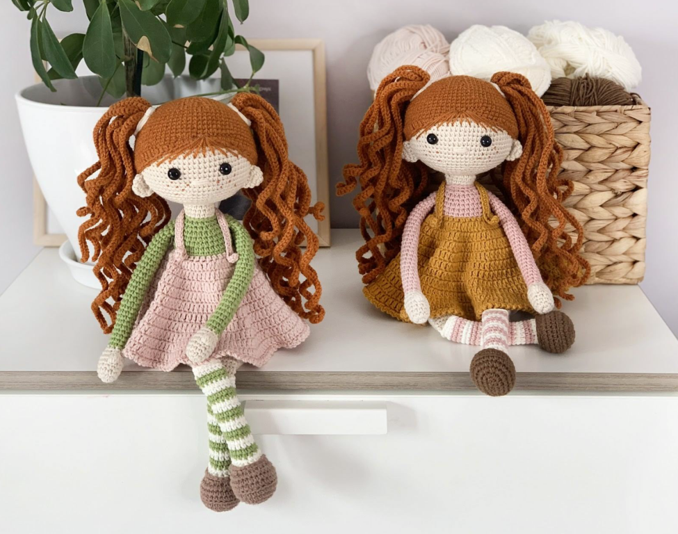 الگو عروسک های بافتنی شماره 0408 1