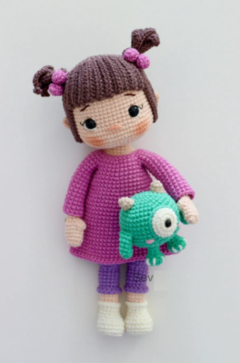 الگو عروسک های بافتنی شماره 0412