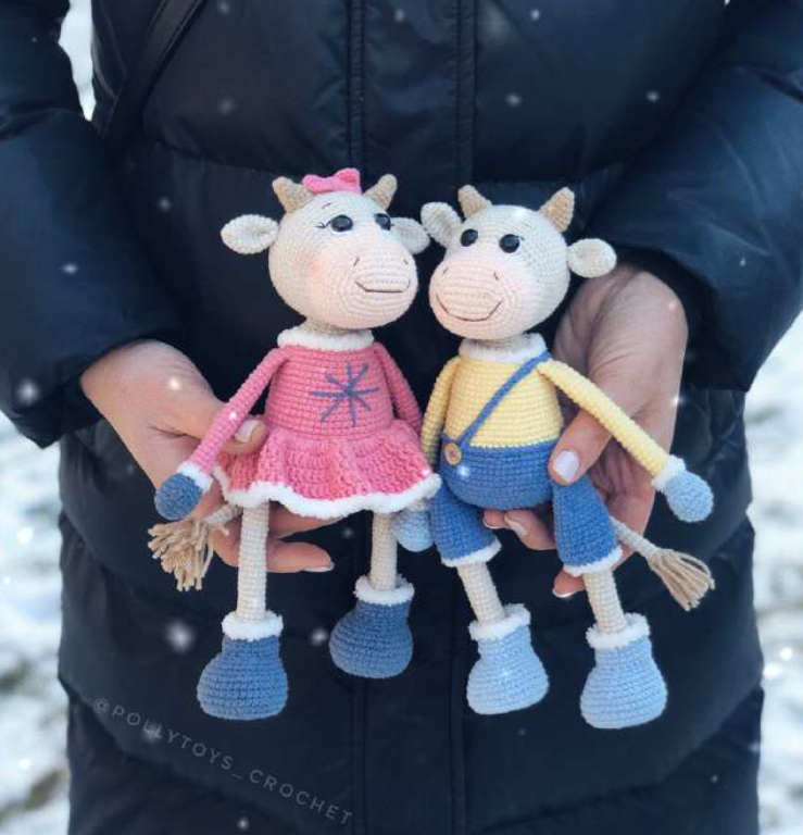 الگو عروسک های بافتنی شماره 0416 1