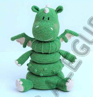 الگو عروسک های بافتنی شماره 0419