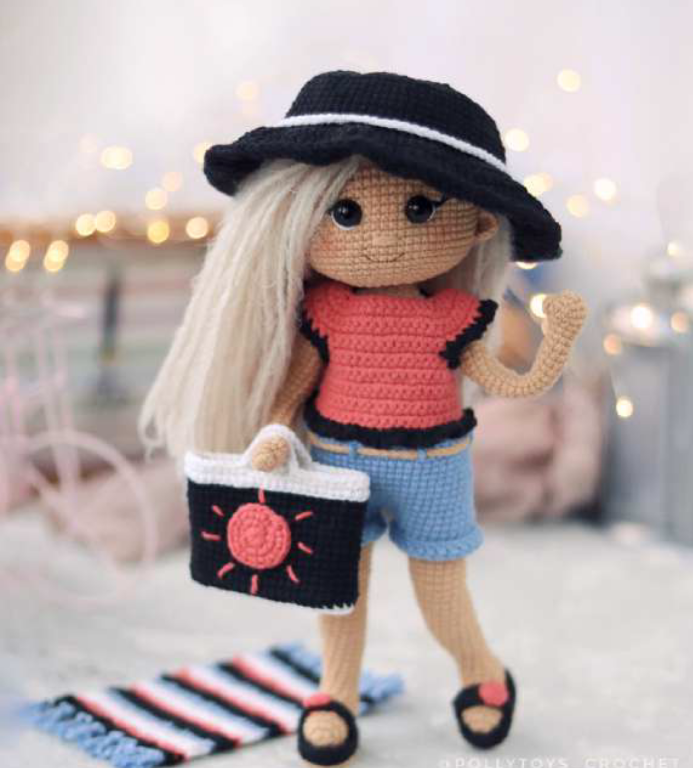 الگو عروسک های بافتنی شماره 0454 1