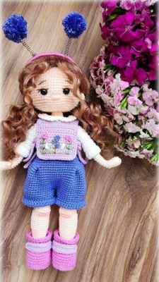 الگو عروسک های بافتنی شماره 0789