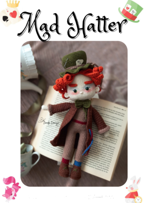 الگو عروسک های بافتنی شماره 0842