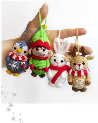 الگو عروسک های بافتنی شماره 0843