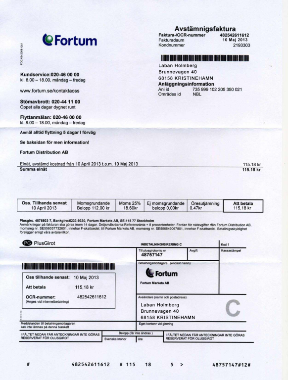 دانلود قبض انرژی فنلاند 2 دانلود قبض انرژی فنلاند