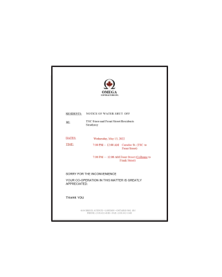 دانلود قبض آب انگلیس