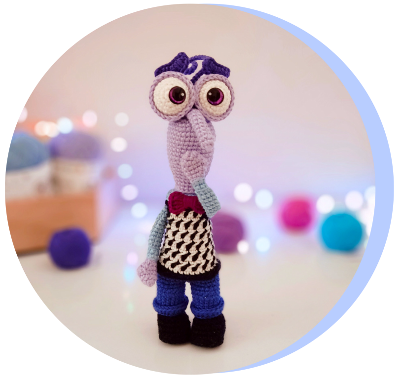 الگو عروسک های بافتنی شماره 0870 1