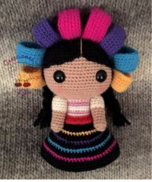 الگو عروسک های بافتنی شماره 0918 1
