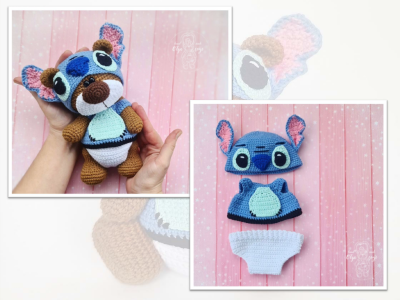 الگو عروسک های بافتنی شماره 0948