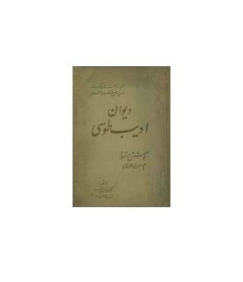 کتاب دیوان کتاب دیوان ادیب طوسی