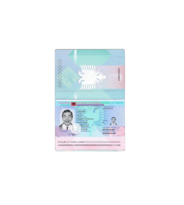 دانلود لایه باز پاسپورت آلبانی