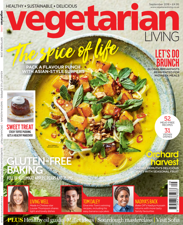 مجله آشپزی 2018 09 Vegetarian Living 2 مجله آشپزی 2018 09 Vegetarian Living