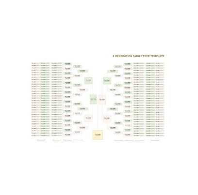 دانلود نمودار 8 Generation Family Tree 1 دانلود نمودار 8 Generation Family Tree 1