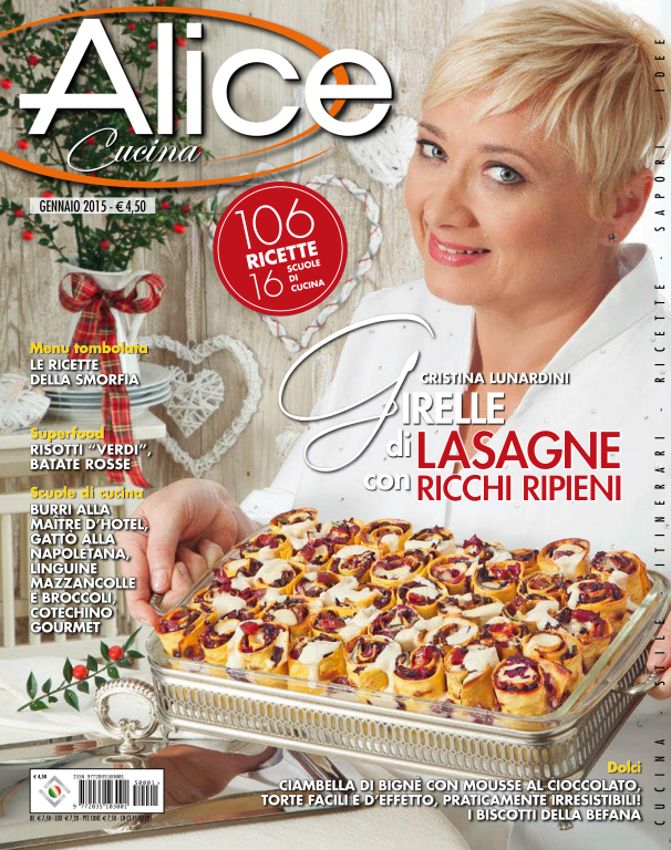 مجله آشپزی Alice Cucina 2015 01