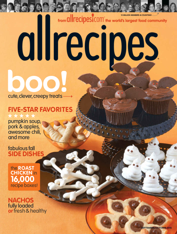 مجله آشپزی Allrecipes October 2015 USA 2 مجله آشپزی Allrecipes October 2015 USA