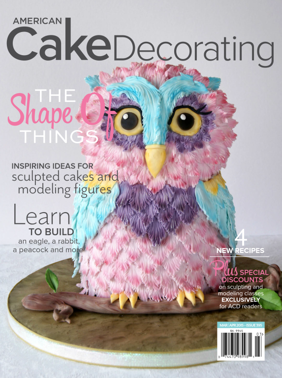 مجله آشپزی American Cake Decorating April 2015 USA