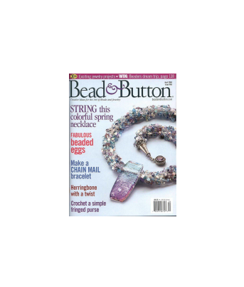 مجله منجوق دوزی Bead Button April 2004 1 مجله منجوق دوزی Bead Button April 2004 1