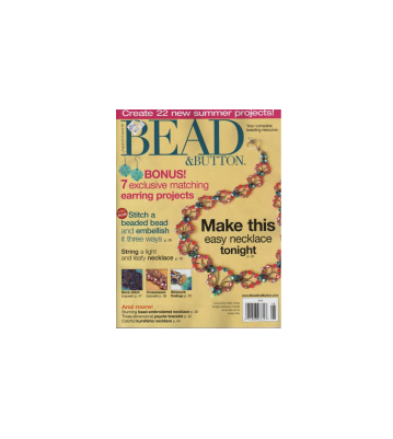 مجله منجوق دوزی Bead Button August 2010 1