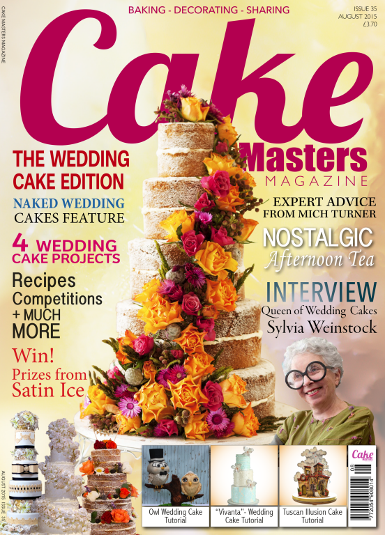 مجله آشپزی Cake Masters August 2015 UK