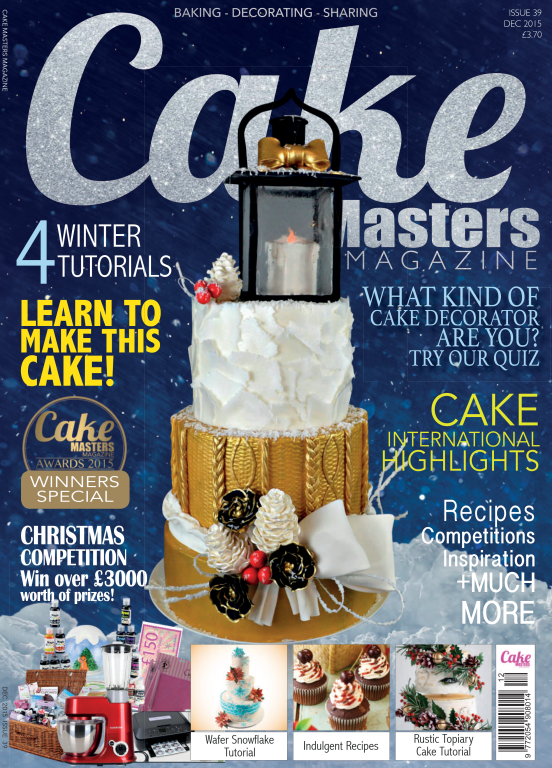 مجله آشپزی Cake Masters December 2015 UK