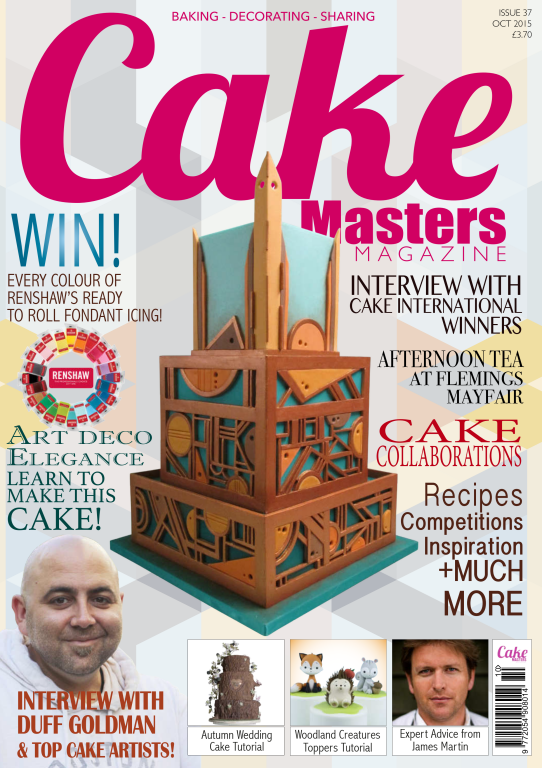 مجله آشپزی Cake Masters October 2015