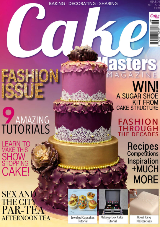 مجله آشپزی Cake Masters September 2015
