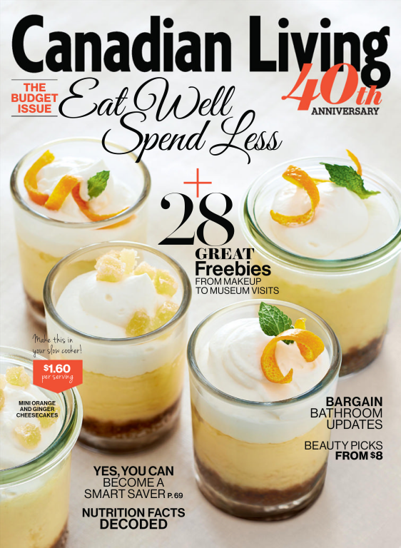 مجله آشپزی Canadian Living March 2015