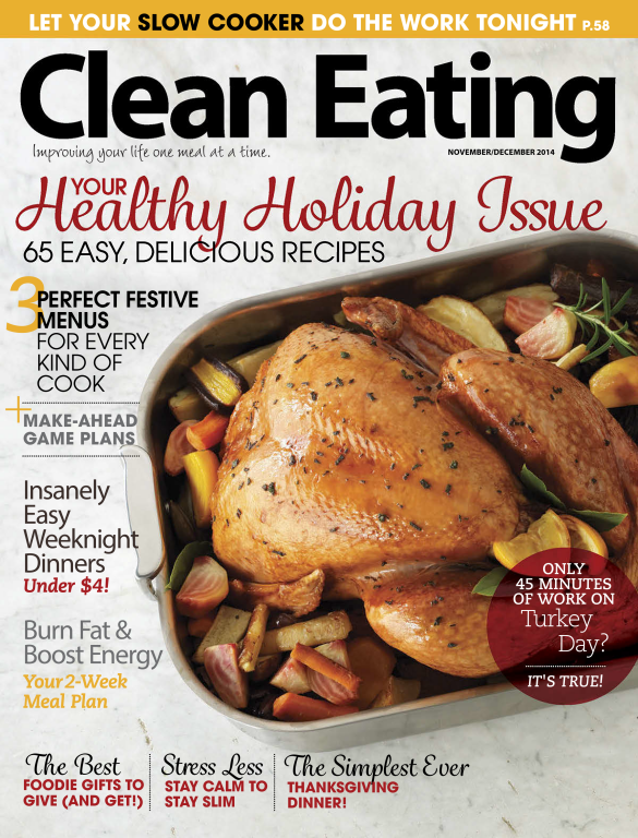 مجله آشپزی Clean Eating December 2014 USA
