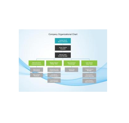 دانلود نمودار Company Organizational Chart 1 دانلود نمودار Company Organizational Chart 1