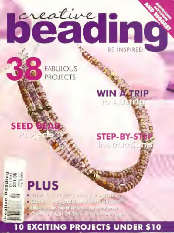 مجله منجوق دوزی Creative Beading Vol 3 2 مجله منجوق دوزی Creative Beading Vol 3