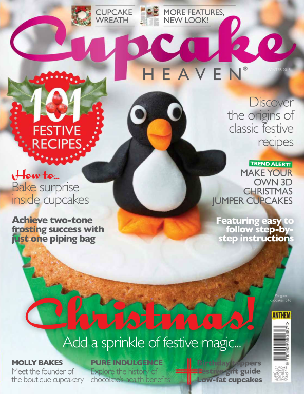 مجله آشپزی Cupcake Heaven Winter 2015 2 مجله آشپزی Cupcake Heaven Winter 2015