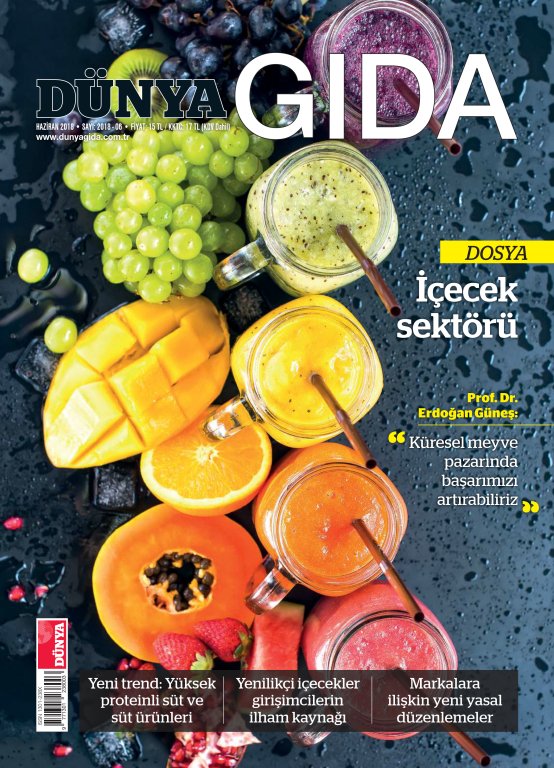 مجله آشپزی Dünya Gıda Haziran 2018