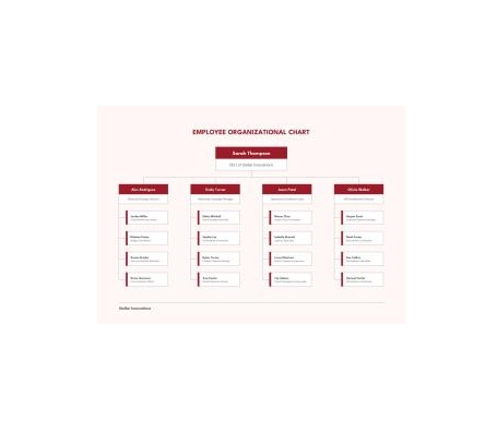 دانلود نمودار Employee Organizational Chart 1 دانلود نمودار Employee Organizational Chart 1