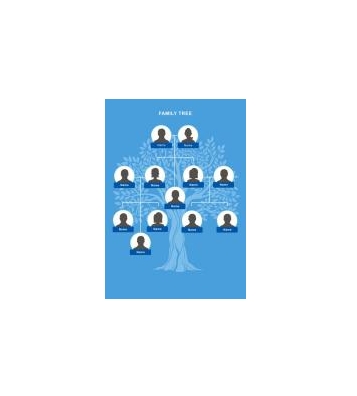 دانلود نمودار Family Tree Template 20