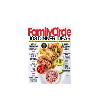 مجله آشپزی Family Circle September 2015 USA