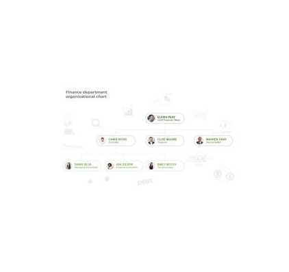 دانلود نمودار Finance Department Organizational Chart Template 1 دانلود نمودار Finance Department Organizational Chart Template 1