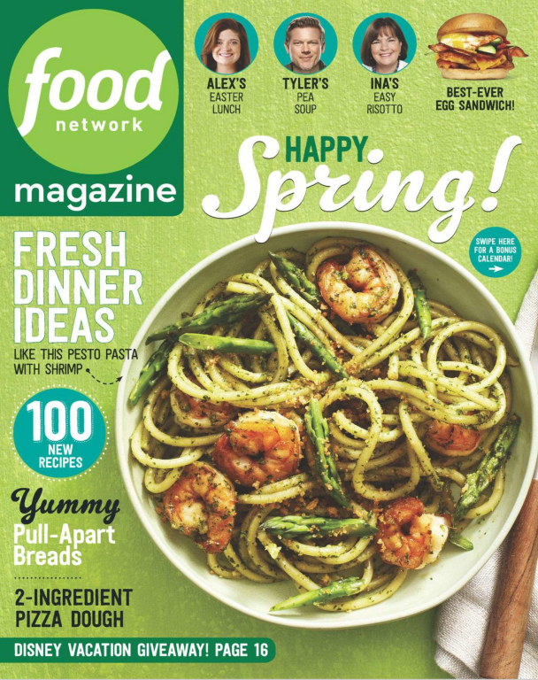 مجله آشپزی Food Network Magazine April 2016 2 مجله آشپزی Food Network Magazine April 2016